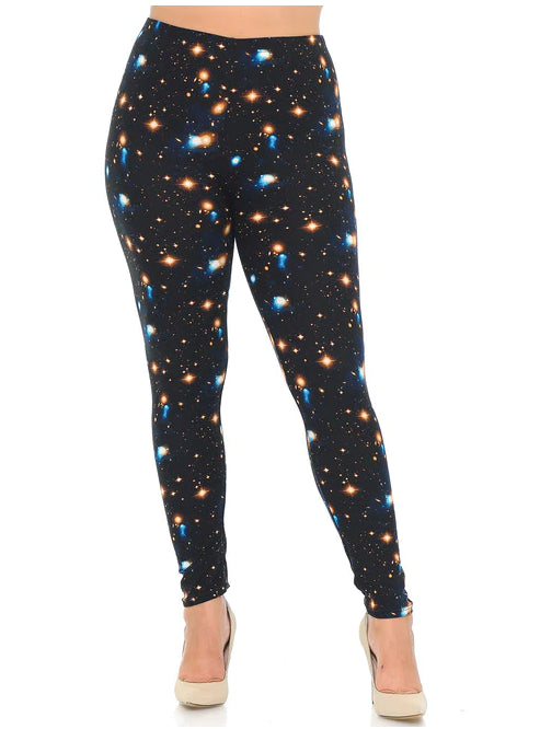 Ebony Galaxy Super Soft Leggings