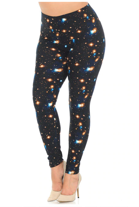 Ebony Galaxy Super Soft Leggings