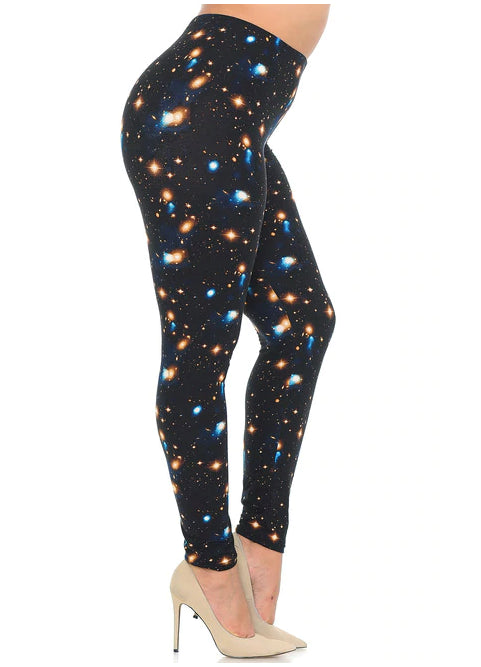 Ebony Galaxy Super Soft Leggings