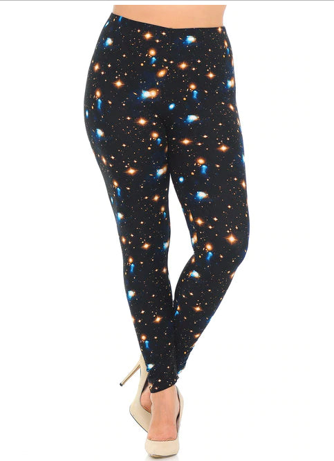 Ebony Galaxy Super Soft Leggings