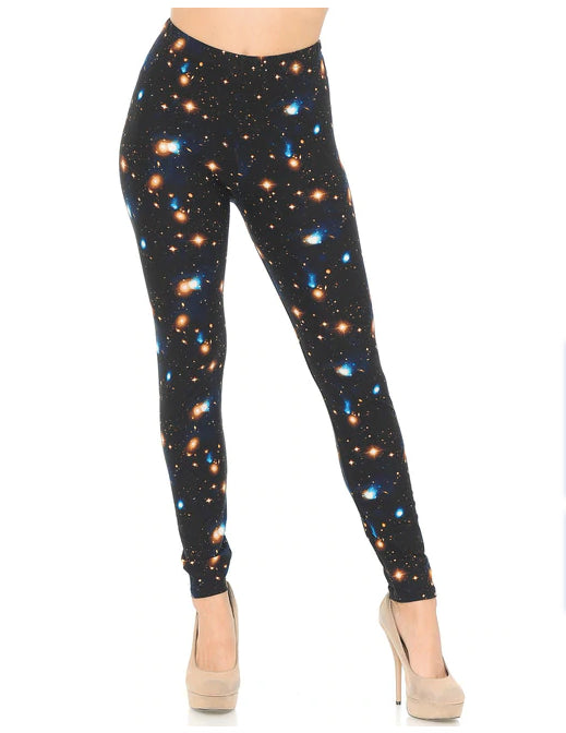 Ebony Galaxy Super Soft Leggings