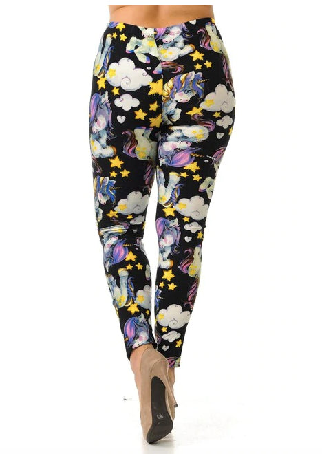 Soft Cutie Pie Baby Unicorn Leggings