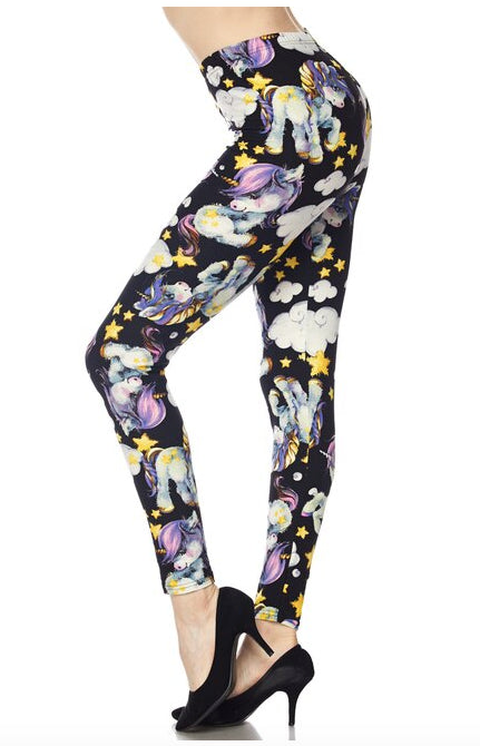 Soft Cutie Pie Baby Unicorn Leggings