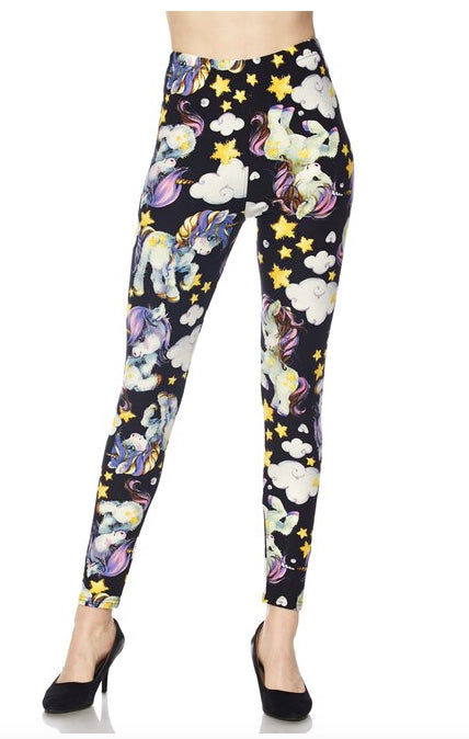 Soft Cutie Pie Baby Unicorn Leggings