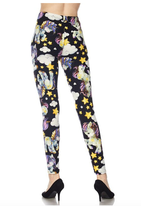 Soft Cutie Pie Baby Unicorn Leggings