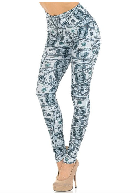 Raining Money Creamy Soft Leggings