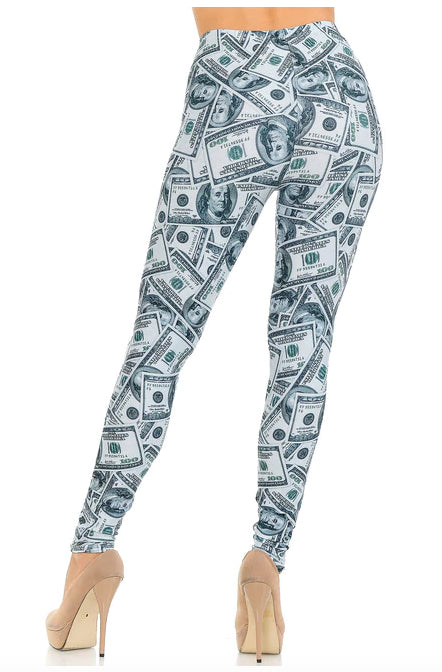 Raining Money Creamy Soft Leggings