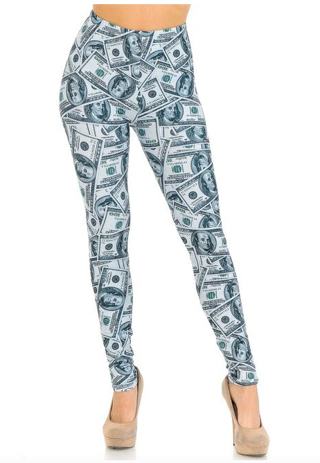 Raining Money Creamy Soft Leggings