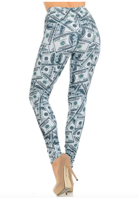 Raining Money Creamy Soft Leggings