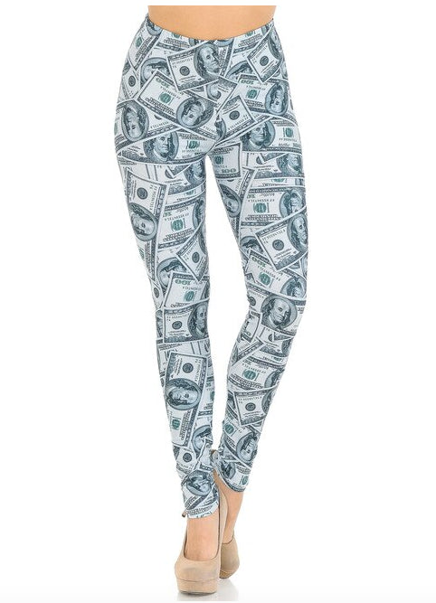 Raining Money Creamy Soft Leggings