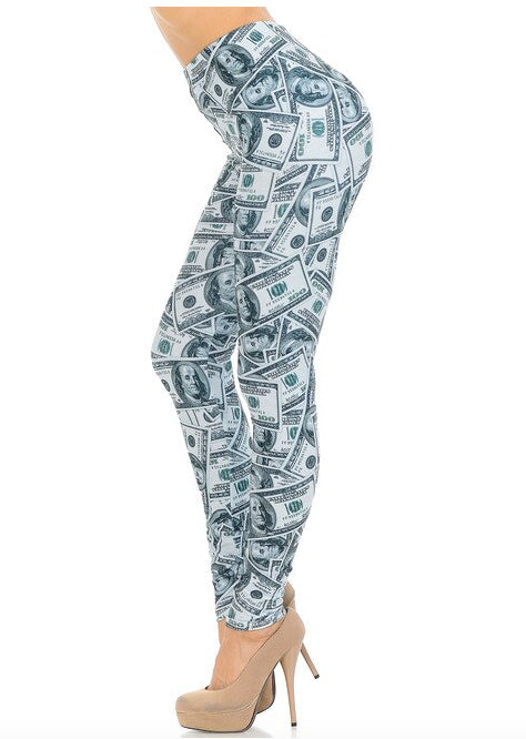 Raining Money Creamy Soft Leggings