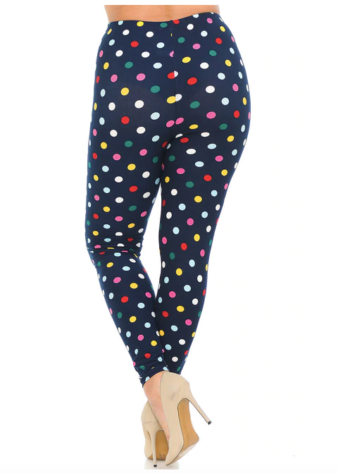 Colorful Polka Dot Leggings
