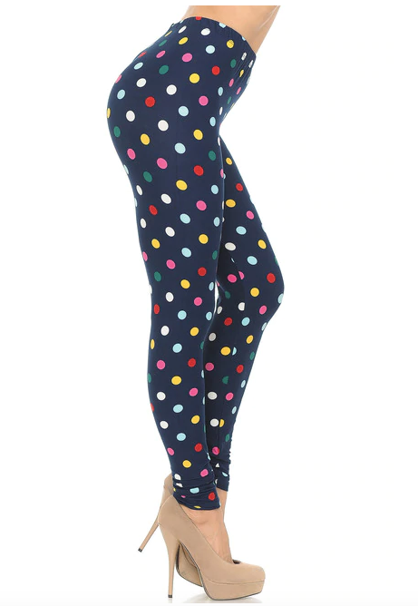 Colorful Polka Dot Leggings