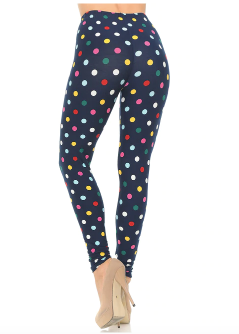 Colorful Polka Dot Leggings