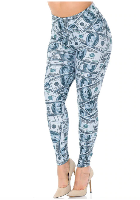 Raining Money Creamy Soft Leggings