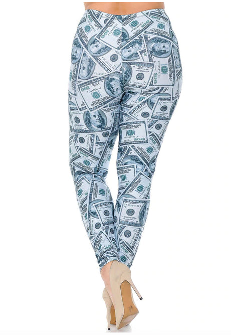 Raining Money Creamy Soft Leggings