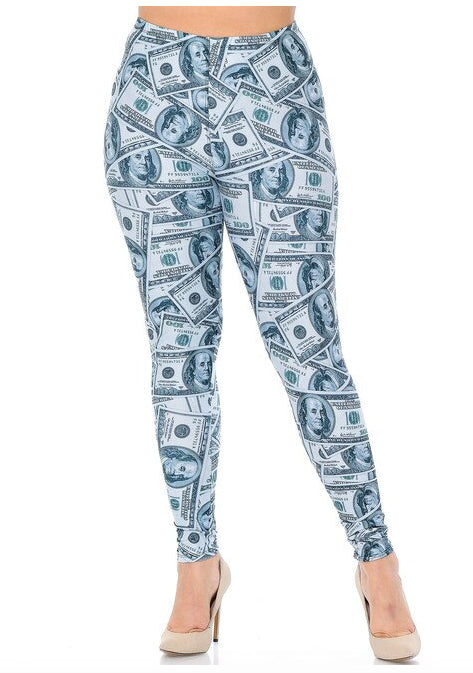 Raining Money Creamy Soft Leggings