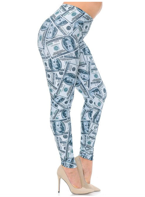 Raining Money Creamy Soft Leggings