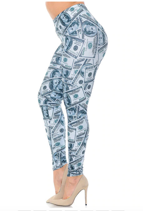 Raining Money Creamy Soft Leggings