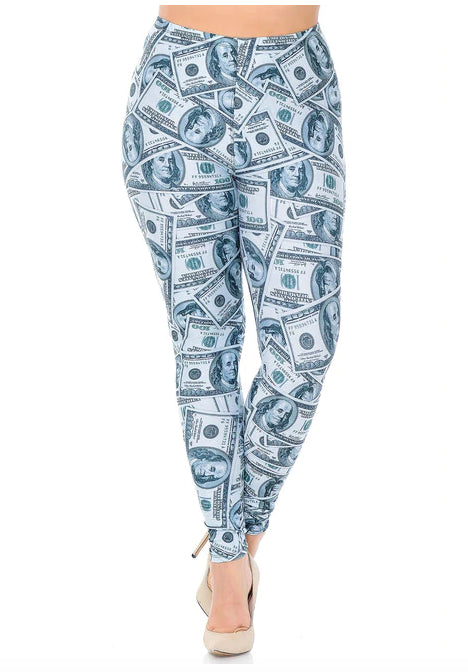 Raining Money Creamy Soft Leggings