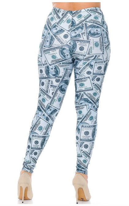 Raining Money Creamy Soft Leggings