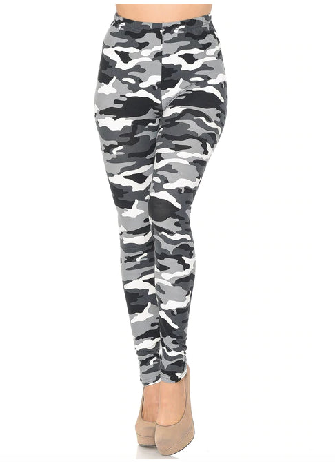 Camouflage Buttery Soft Brushed Leggings