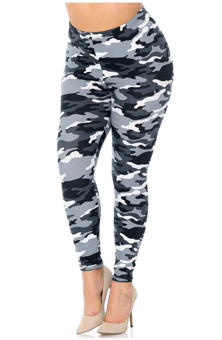 Camouflage Buttery Soft Brushed Leggings