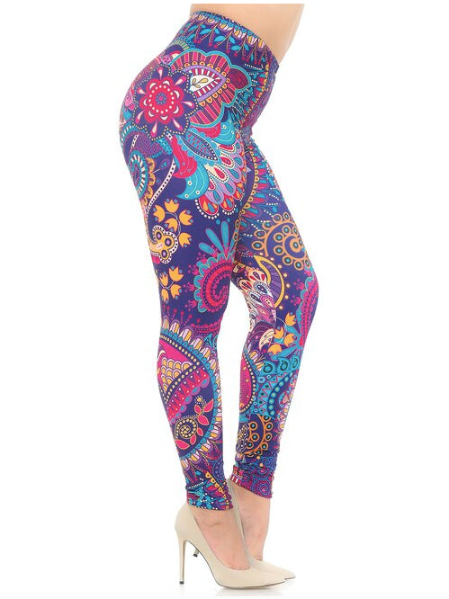 Mandala Flowers Leggings