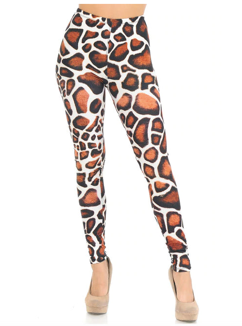 Giraffe Print Leggings