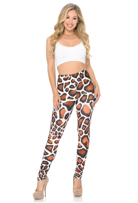 Giraffe Print Leggings