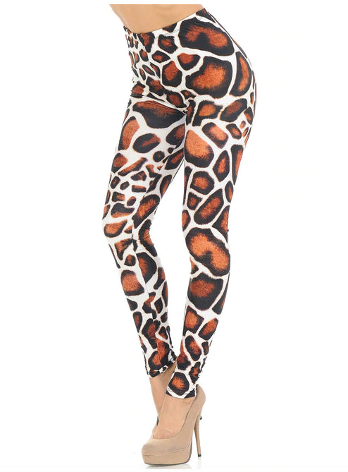 Giraffe Print Leggings