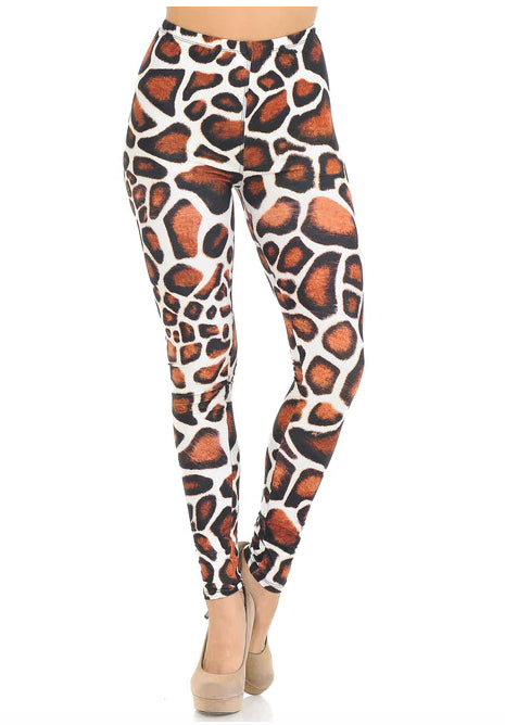 Giraffe Print Leggings