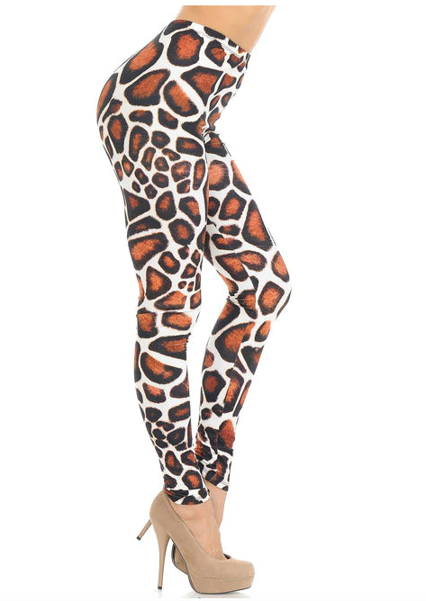 Giraffe Print Leggings