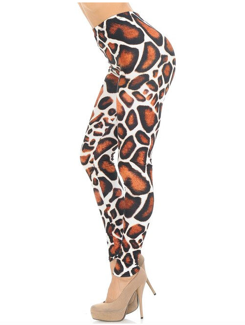 Giraffe Print Leggings