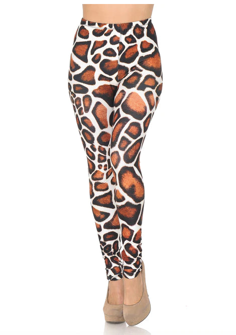 Giraffe Print Leggings