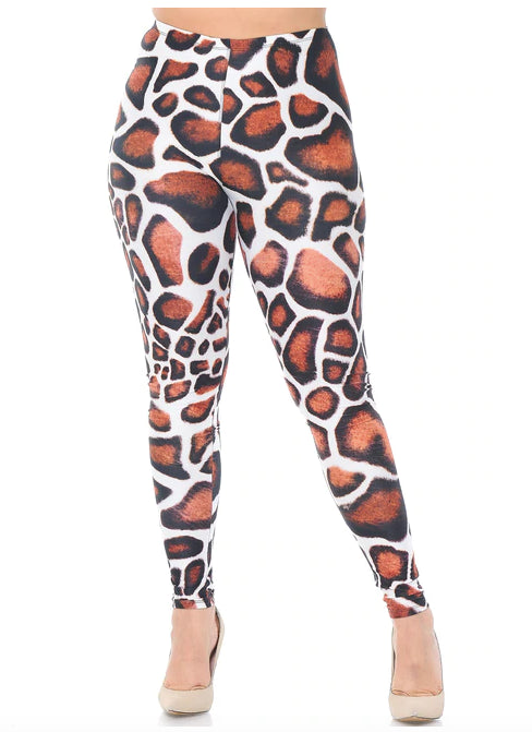 Giraffe Print Leggings