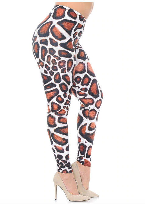 Giraffe Print Leggings