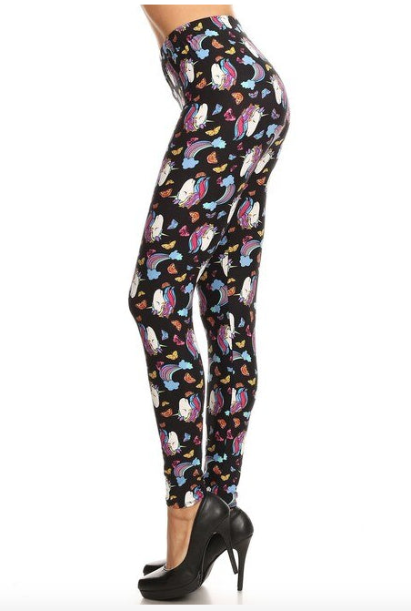 Unicorn Butterfly Leggings