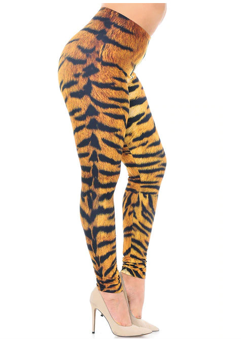 Tiger Print Creamy Soft Leggings