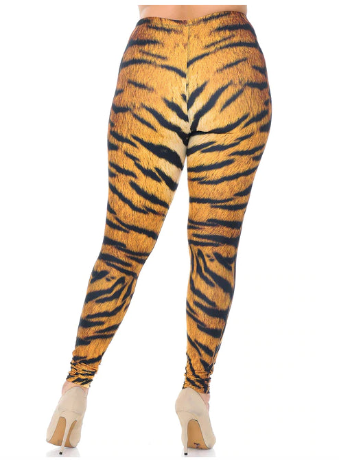 Tiger Print Creamy Soft Leggings