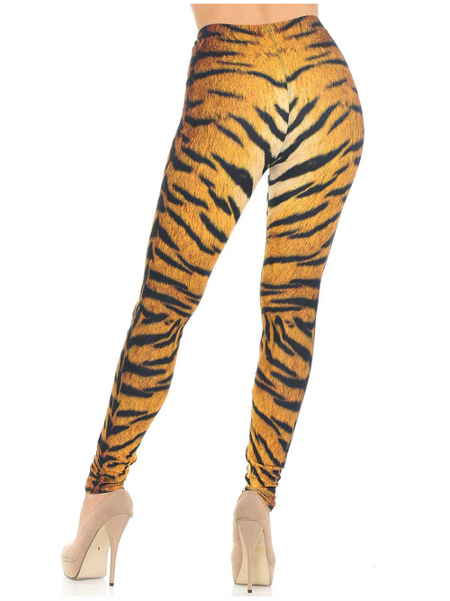 Tiger Print Creamy Soft Leggings