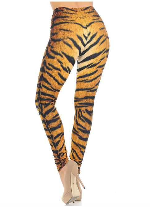 Tiger Print Creamy Soft Leggings