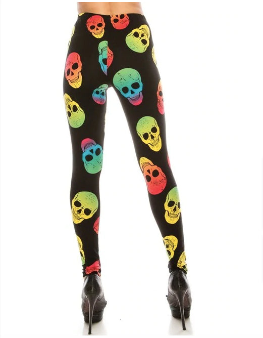 Chroma Skull Buttery Soft Leggings