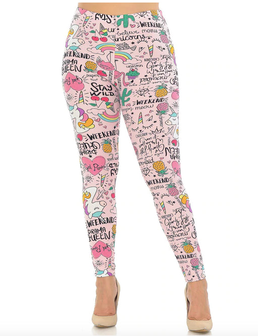 Weekend Drama Queen Buttery Soft Leggings