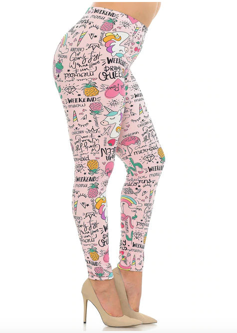 Weekend Drama Queen Buttery Soft Leggings