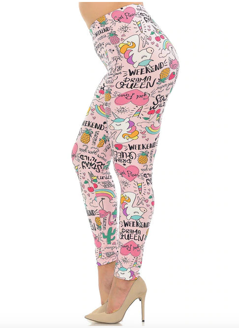 Weekend Drama Queen Buttery Soft Leggings