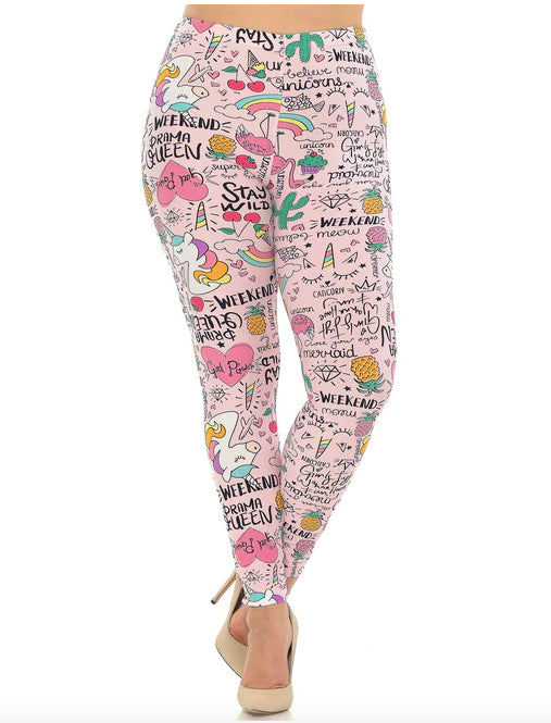 Weekend Drama Queen Buttery Soft Leggings