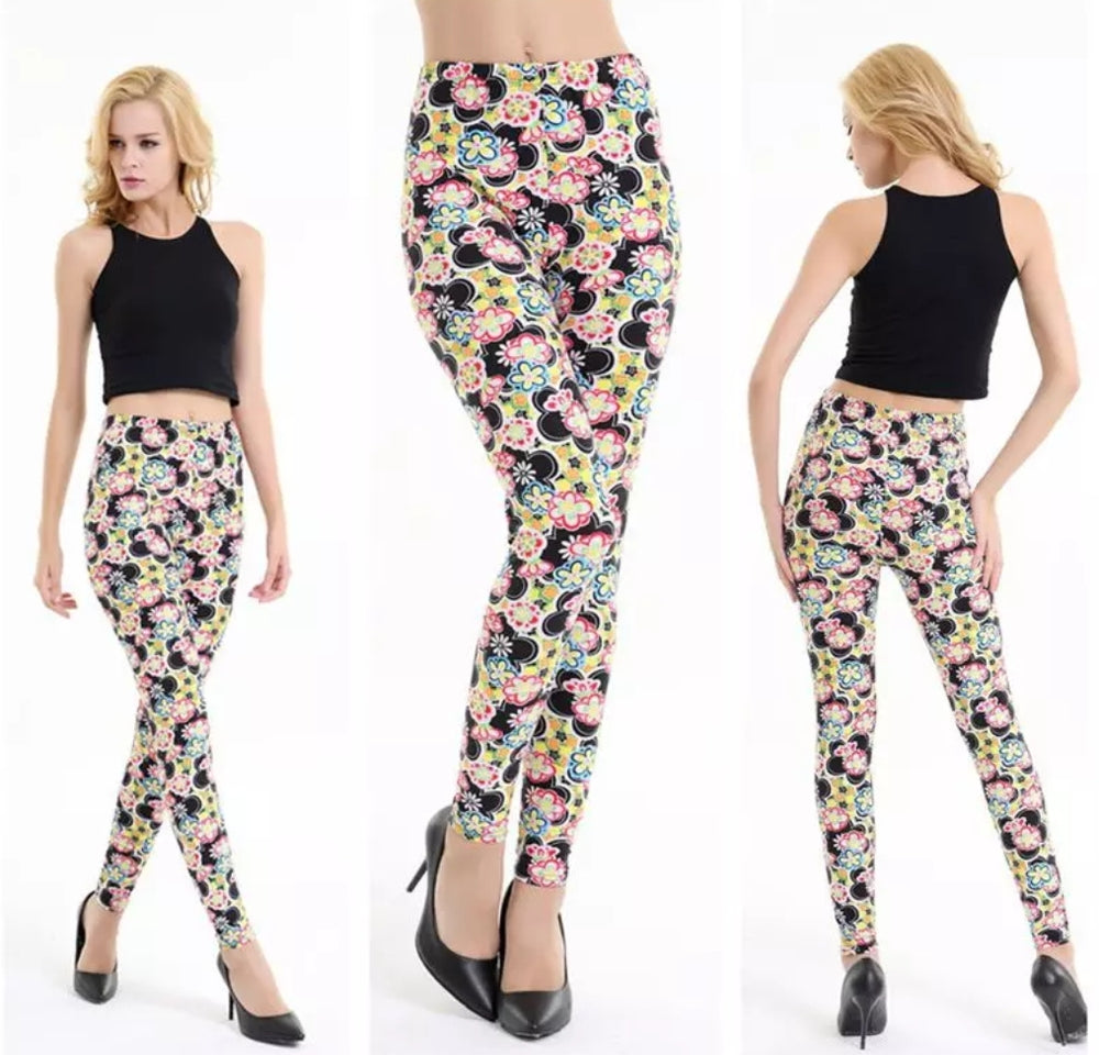 Groovy Floral Super Soft Leggings