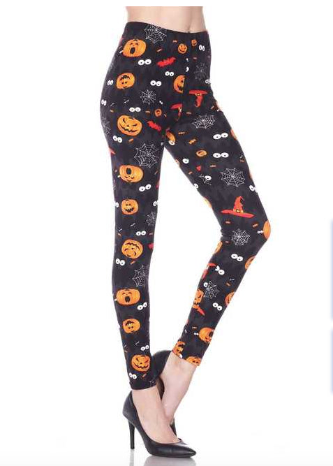 Buttery Soft Spooky Halloween Leggings