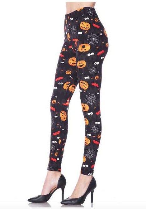 Buttery Soft Spooky Halloween Leggings